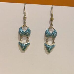 Blue Bikini Earrings